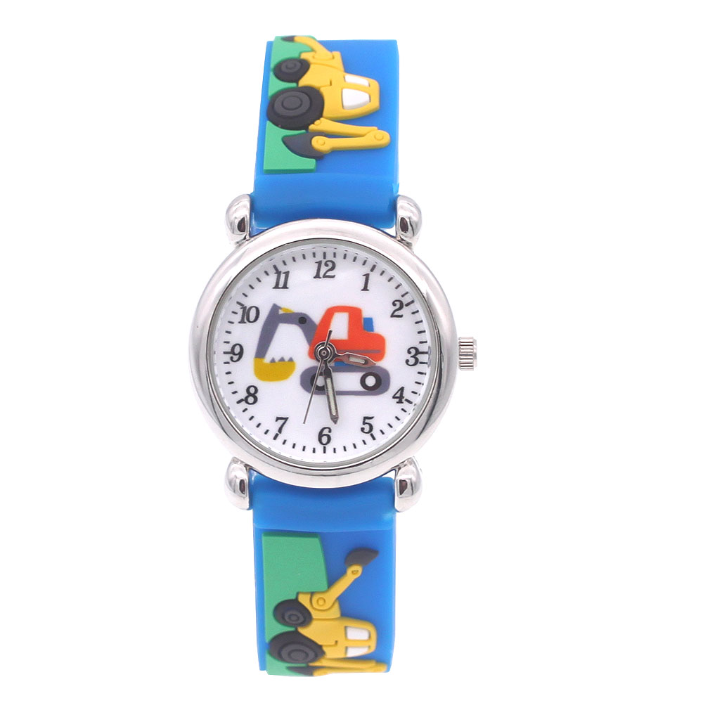 Vintage Watch Crystal - นาฬิกาข้อมือเด็ก - นาฬิกาเด็กการ์ตูนซิลิโคนนุ่มสำหรับเด็กผู้ชายอายุ 1-15 ปี ไอเดียของขวัญวันหยุด