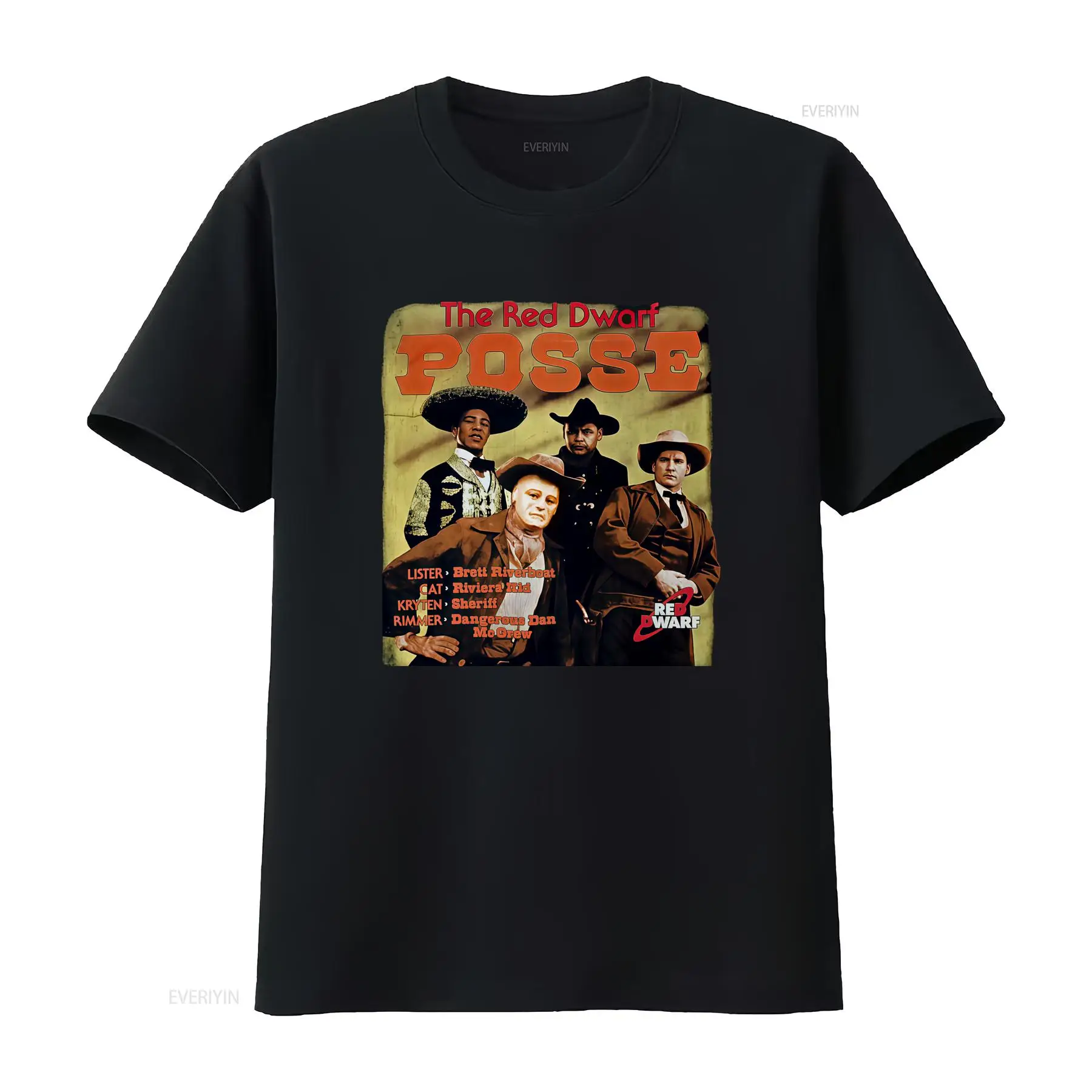 Vintage Collectible Show - เสื้อยืดวินเทจยุค 90 ของผู้ชาย ลายรายการทีวีเรดดอร์ฟ ของสะสมหายาก สไตล์เรโทร