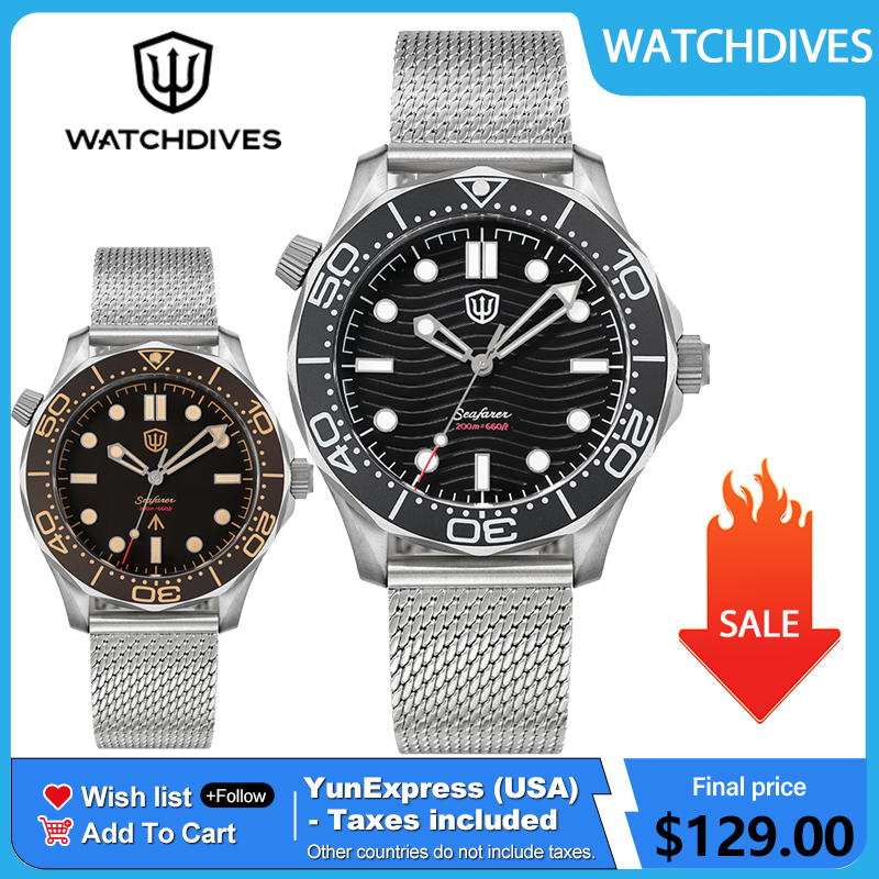 Vintage Watch Collecting - Watchdives นาฬิกาดำน้ำไทเทเนียม 42 มม. รุ่น NTTD