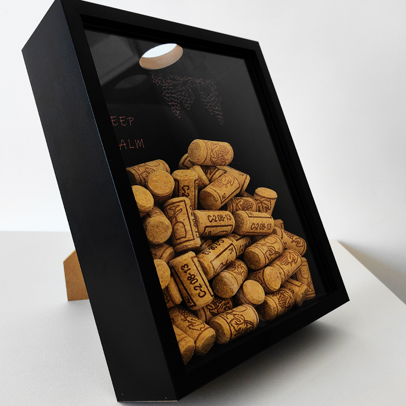 ไวน์แดง Cork กรอบไม้ไวน์ Cork  - Collectible Vintage Photos บทวิจารณ์และราคา