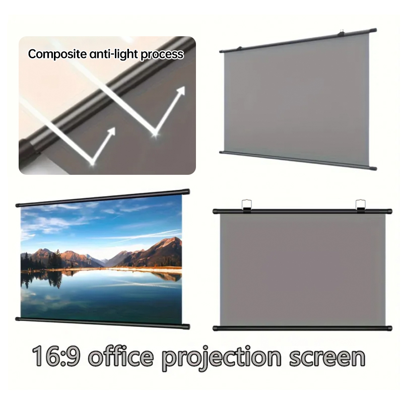 จอโปรเจคเตอร์ติดผนัง สีเทา ผ้า - Slide Film 120 บทวิจารณ์และราคา