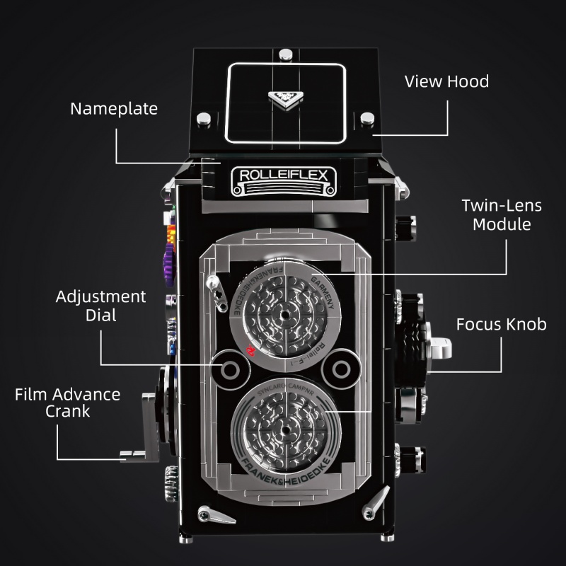 ชุดตัวต่อกล้องวินเทจเลนส์คู่ขา - Collectible Vintage Cameras บทวิจารณ์และราคา