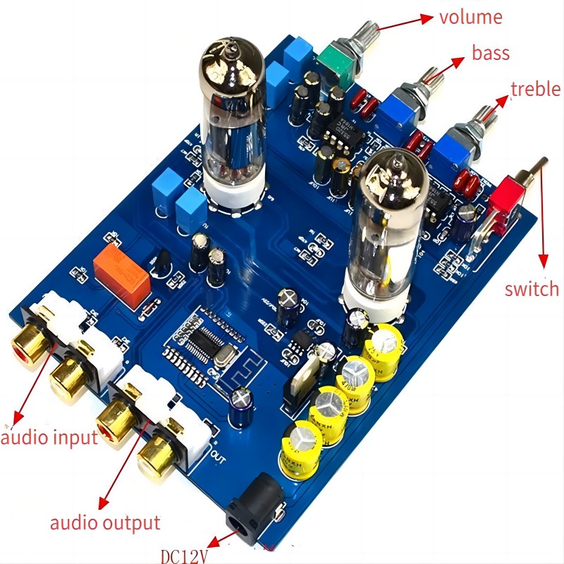 บอร์ดเครื่องขยายเสียงหลอดสุญญา - Tube Amplifier Part บทวิจารณ์และราคา