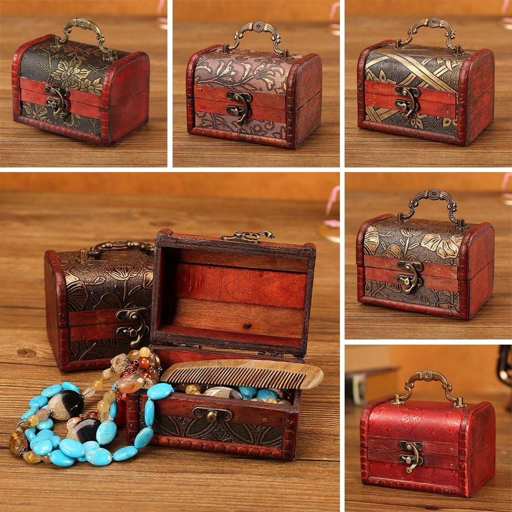 กล่องเครื่องประดับไม้ขนาดเล็กส - Vintage Collectible Show บทวิจารณ์และราคา
