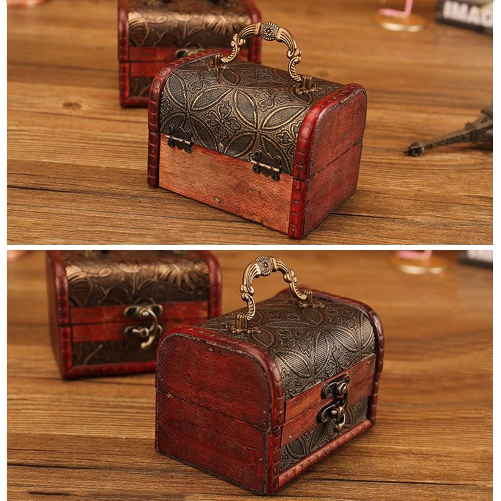 กล่องเครื่องประดับไม้ขนาดเล็กส - Vintage Collectible Show บทวิจารณ์และราคา