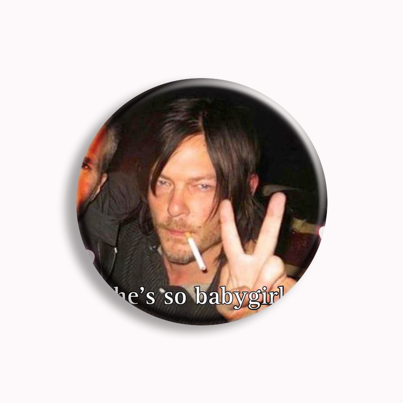 Retro Daryl Dixon นุ่มปุ่ม Pin - Vintage Collectible Show บทวิจารณ์และราคา