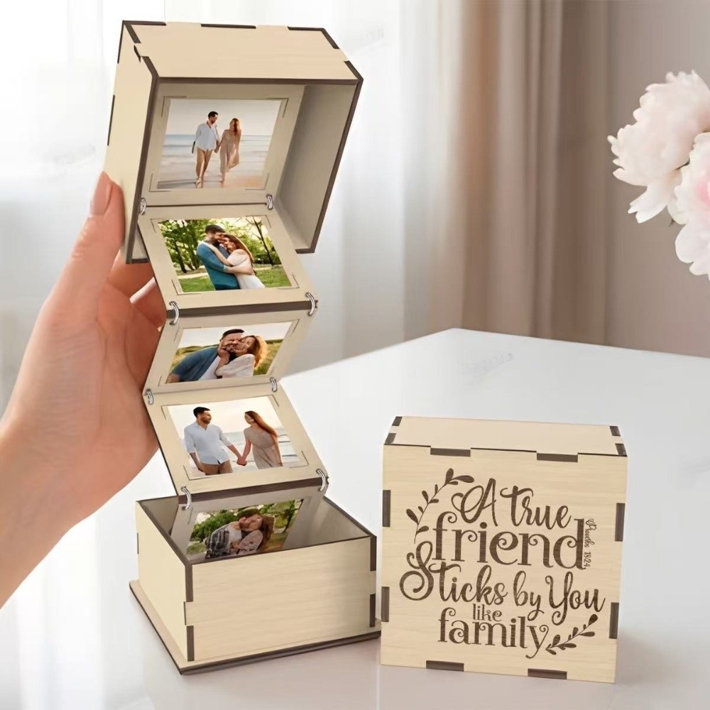 กล่องเก็บรูปภาพไม้พับได้สไตล์ว - Collectible Vintage Photos บทวิจารณ์และราคา