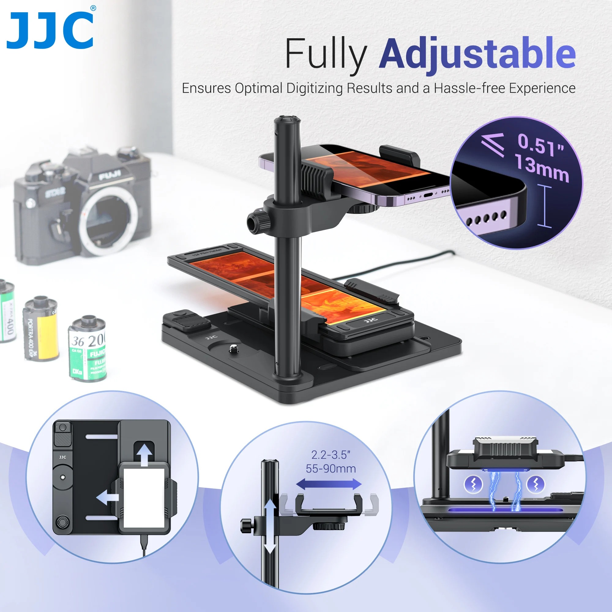 JJC โทรศัพท์มือถือฟิล์มเครื่อง - Slide Film 120 บทวิจารณ์และราคา