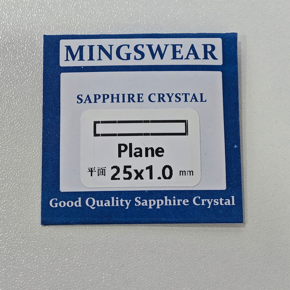 กระจกแซฟไฟร์แบบแบน หนา 1.0/1.2 - Vintage Watch Crystal บทวิจารณ์และราคา
