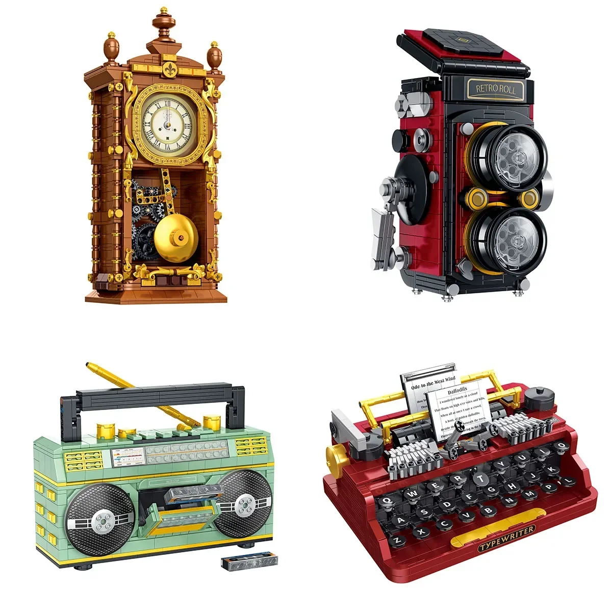 ชุดตัวต่อ 719 ชิ้น รุ่นกล้องวิ - Collectible Vintage Cameras บทวิจารณ์และราคา
