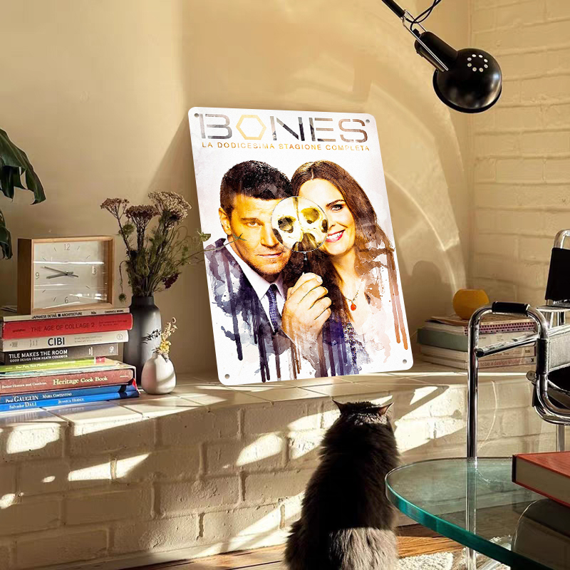 ป้ายโลหะลาย Bones ซีซั่น 12 ขอ - Vintage Collectible Show บทวิจารณ์และราคา