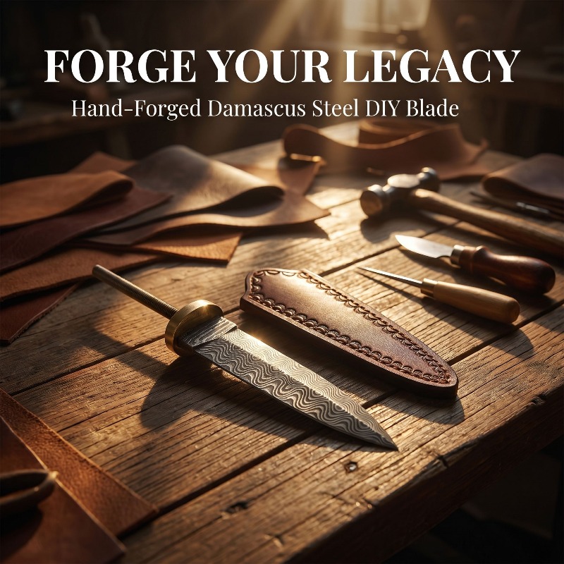มีดชาเหล็กดามัสกัสแบบวินเทจ งา - Vintage Collectible Knife บทวิจารณ์และราคา
