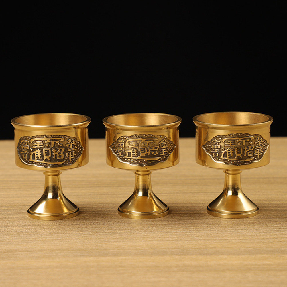 แก้วไวน์ทองแดงแท้ 1 ชิ้น สไตล์ - Collectible Vintage Wine บทวิจารณ์และราคา