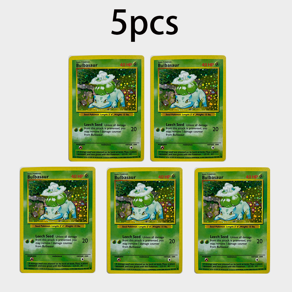 การ์ด DIY PTCG TCG บัลบัสเซอร์ - Vintage Pokemon Collectible บทวิจารณ์และราคา
