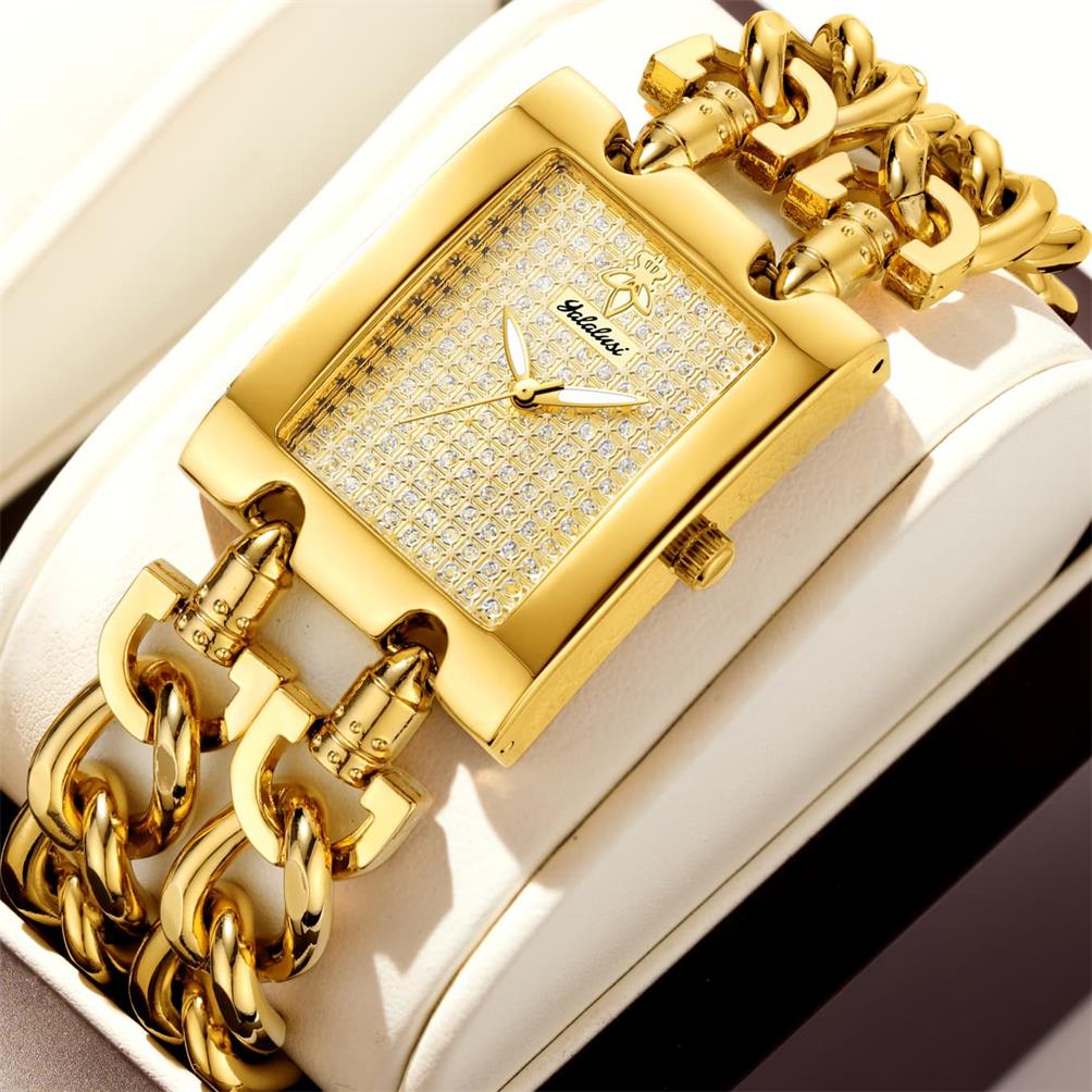 YaLaLuSi นาฬิกาข้อมือผู้หญิงดี - Vintage Watch Crystal บทวิจารณ์และราคา
